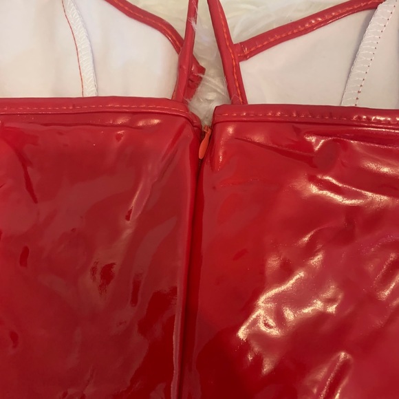 Women’s Sexy Red Mini Dress - Picture 7 of 9